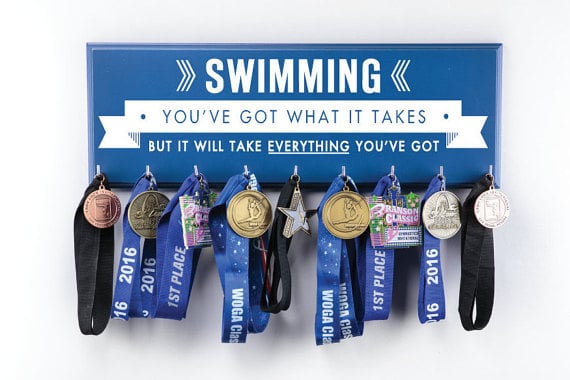 No Clutter Swimming Ribbon Displays